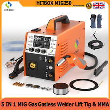 5IN1 MIG Welder Gas/Gaslee MIG
