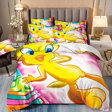 28Yellow Tweety Quilt Cover