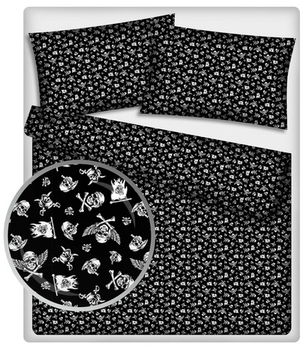 100 cotton fabric grey white - 100%, grey/white
