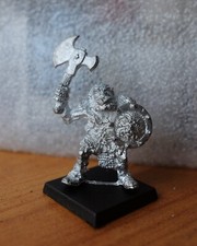 Black Orc Axe + Shield Iron Claw IC601 Bob Olley Orcs Goblins Citadel Metal OOP