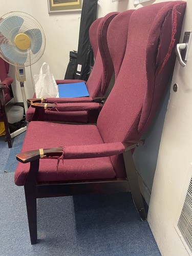 Armchairs used high back - used,