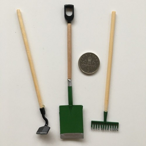 Dolls house tools set - house,
