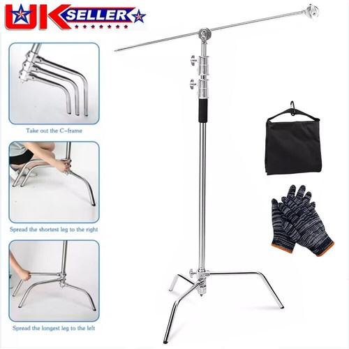 Heavy duty 10ft stand light - 10ft, c-stand