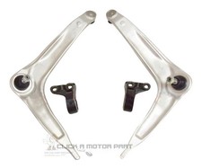 ROVER 75 & MG ZT FRONT 2 LOWER WISHBONE SUSPENSION ARMS BALL JOINTS & ARM BUSHES