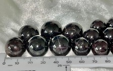 🔴✨🔴 Rare Star Garnet Mini Sphere Crystals Reiki Gemstone Natural Minerals EACH