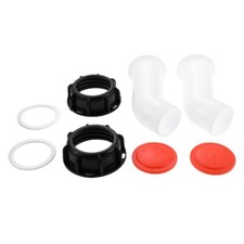 2Pack IBC Drainage Bent Clay