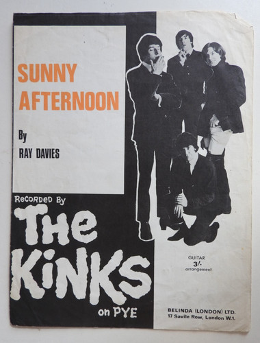 Kinks sunny afternoon - -,