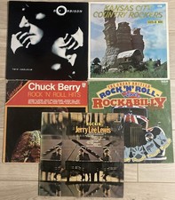 5 Rock/Rockabilly Vinyl LP Job