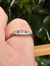 Antique Sapphire & Diamond