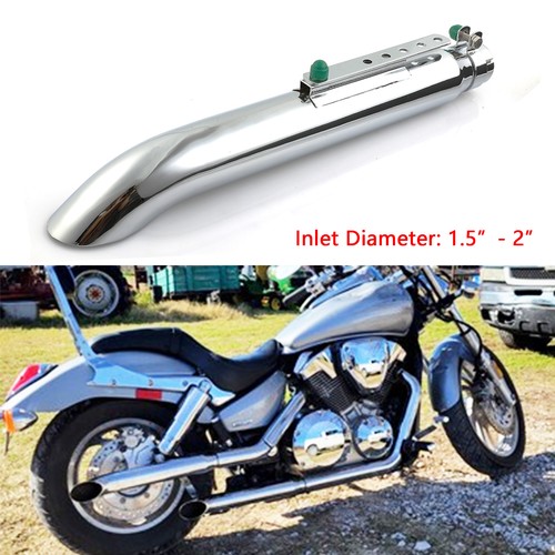 1pc slip exhaust muffler - slip-on,