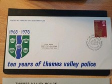 GB 1978 Ten years Thames Valley Police FDC Special cancel typed L
