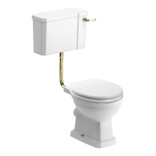 Low level toilet lever - low,