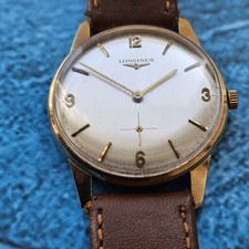 Vintage 9k Solid Gold Longines