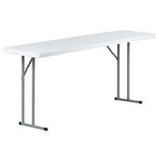 6ft Narrow Table - Folding