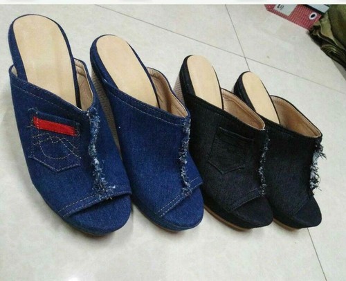 Ladies womens slip mules - womens,