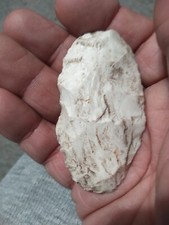 Very Nice Ovoid Blade, 2 7/8", MO IL, Burlington Flint, Authentic Arrowhead 