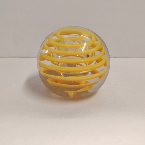 Liskeard glass paperweight