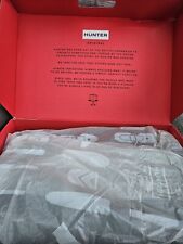 Hunter Wellies Original Gloss Green Women's Tall Wellington Boots UK Size 6