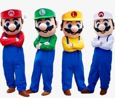 Super mario mascot costume - super,