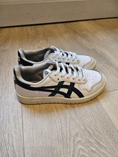 ASICS Japan S White Leather Trainers - UK 2.5