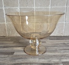 Large Centrepiece Amber Colour