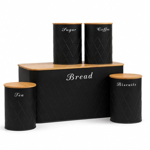 New 5pc black bamboo - 5pc, lid
