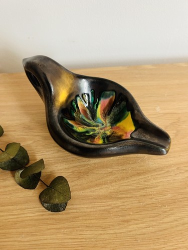 Vallauris style bird ashtray - vallauris,