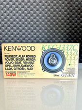 Kenwood KFC-1337C 3 Way 13cm 140 Watts Coaxial Car Speakers Old School Vintage