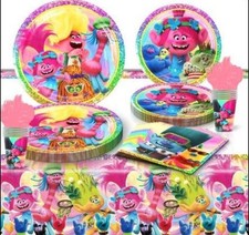 62 pcs Trolls Birthday