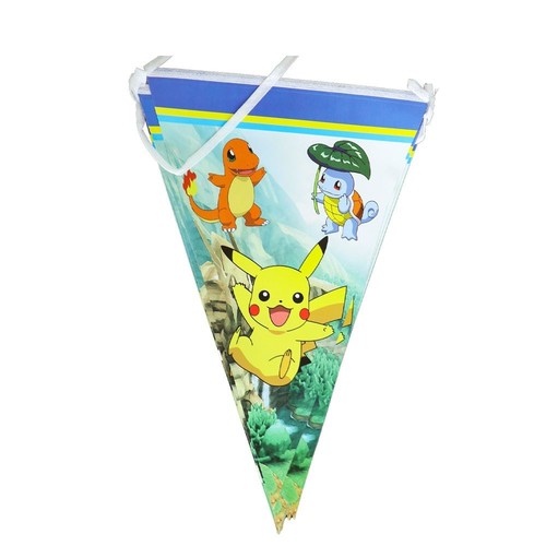 Pokemon bunting birthday party - pokemon,