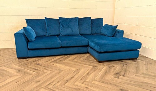 Dfs plush navy velvet - navy,