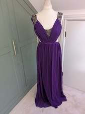 Y2k jane norman purple - purple, maxi