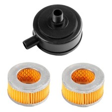 Air Filter Air Compressor Male Thread Canister Filter Muffler + Spare Filter*1