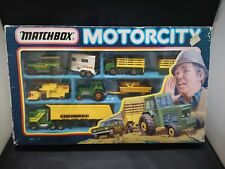 P655-MATCHBOX MOTORCITY MC-7 FARM MODEL GIFT SET BOXED