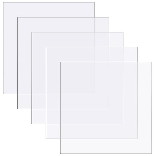 12x12 thin clear polycarbonate - clear,