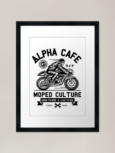 Moped culture alpha cafe - moped,