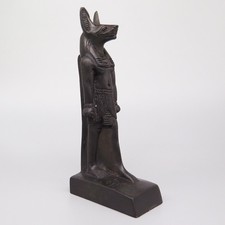 Ancient Egyptian ANUBIS Statue Black 16cm Tall Egypt Vintage?
