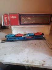 LIMA - OO GAUGE MOTORAIL CAR TRANSPORTER WITH Six Cars Boxed