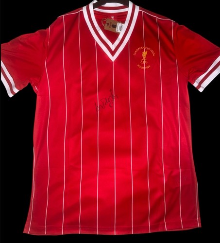 Ian rush signed - rush, liverpool