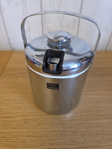 Vintage ice bucket elephant - ice,