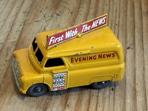 Matchbox evening news van - matchbox,