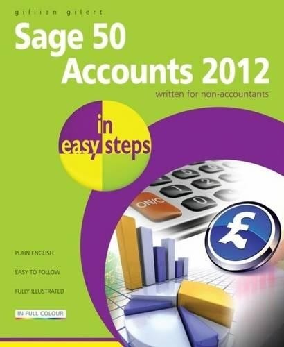 Sage accounts 2012 - sage, in
