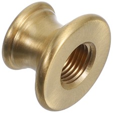  Turned Brass Lamp Connector Threaded Brass Spindle Lamp Repair Rod Brass Lamp