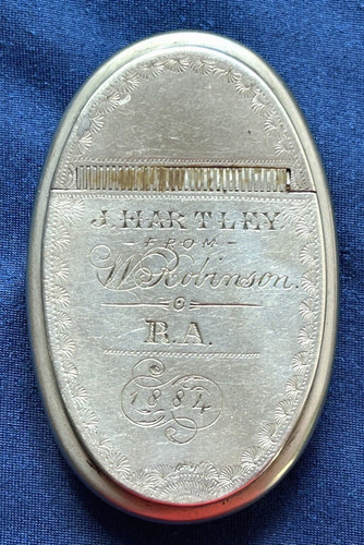 Antique 19th 1884 silver - 19th,