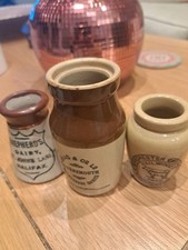 THREE 1900S CREAM POTS