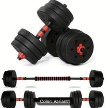 dumbell set 1 Piece 20kg All- In-one Adjustable Dumbbell Heavy Duty Home Gym Equ