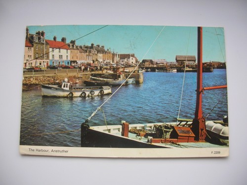 Anstruther postcard fife - postcard,,