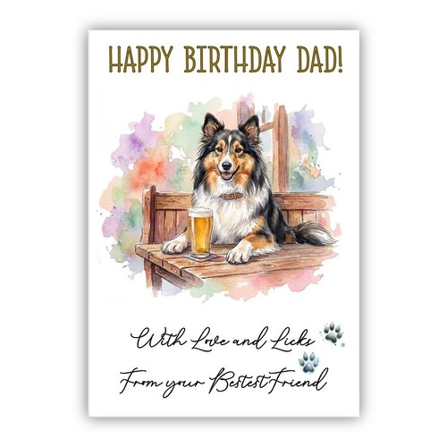 Shetland sheepdog dog birthday - shetland,