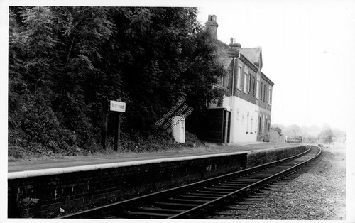 Builth road train station - road,