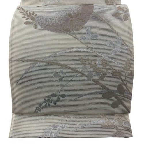 Japanese silk fukuro - fukuro, beige